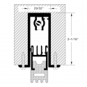Reese 430 Door Bottom, Automatic Door Bottom, 29/32" x 2-1/16"