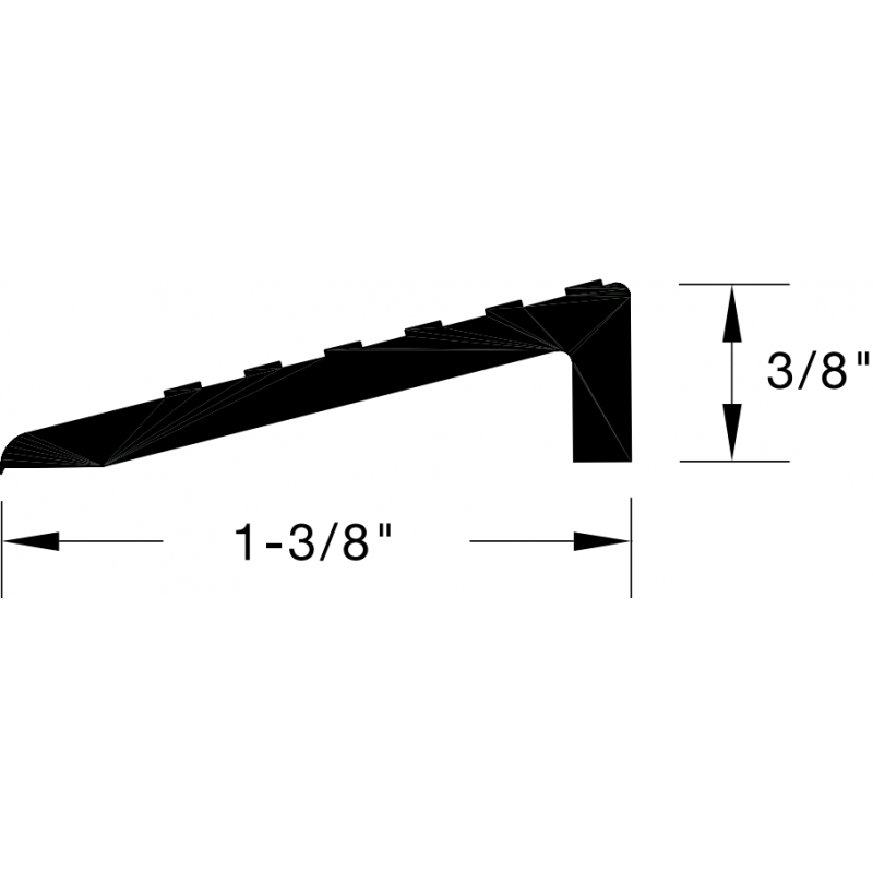 Reese 544 Thresholds, Ramp / Transition, 1-3/8