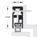 Reese 659C-96 Weatherstrips, Adjustable Door Stop, 5/8" x 1-9/32"