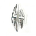 Driftwood Cabinet Handle - Bright Polished Aluminum