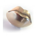  Lips - Semi Aged Bronze (47mm x 26mm) Furniture Handle