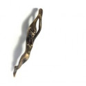  Nymph - Bright Polished Brass (285mm x 35mm) Furniture Handle