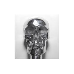 Philip Watts Skull (874mm x 90mm) Large Door Handle