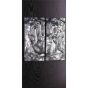 Philip Watts Split Handprint (250 x 145mm) Small Push Plate