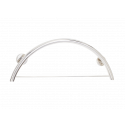 Seachrome GW-3230-QCR Half Moon Bay Curved Grab Bar w/ Towel Grab Bar, 30" x 11-5/8" Size