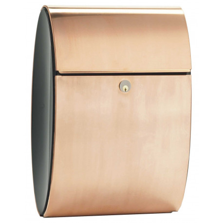 QualArc ALX-ELI Allux Mailbox Ellipse in Copper Color