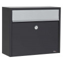  ALX-LT150-BK Allux Wall Mount Mailbox