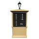 QualArc EVMC Estateview TALL and SHORT Pedestal Stucco CBU Mailbox Center (Column Only)