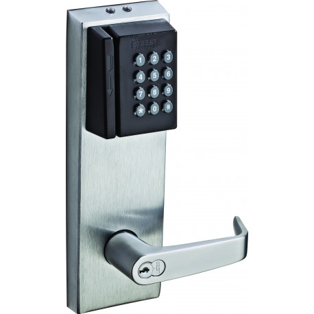 Best 9kq Wireless Cylindrical Lock With, Stanley Sliding Door Lock