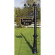 QualArc SNPST Large Hanging Ranch Sign / Post