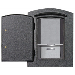 QualArc MAN-S-1400 Manchester Security Column DROP CHUTE Insert (Includes Manchester Faceplate)