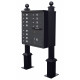 QualArc WDPST Westhaven Decorative CBU Square Posts with Square Base