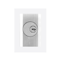 DCI 03C-LTD Outside Trim for 1200 & 1300 Series, Key Retracts Latch Escutcheon Only with Cylinder Prep