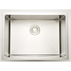 American Imaginations AI-27445/ AI-27446 20-in. W CSA Approved Chrome Kitchen Sink With Stainless Steel Finish And 16 Gauge