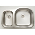 American Imaginations AI-27616/ AI-27617 31.5-in. W CSA Approved Chrome Kitchen Sink With Stainless Steel Finish And 18 Gauge