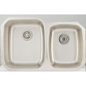 American Imaginations AI-27702 32.125-in. W CSA Approved Chrome Kitchen Sink With Stainless Steel Finish And 18 Gauge