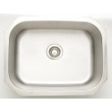 American Imaginations AI-27611 24.75-in. W CSA Approved Chrome Laundry Sink With Stainless Steel Finish And 18 Gauge