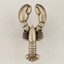 Acorn DP8GP Lobster Cabinet Knob, 2" x 1"