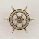 Acorn DPCAP Ship's Wheel Cabonet Knob, 1-3/4" x 1-3/4"