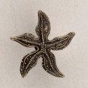 Acorn DPN Beaded Starfish Cabinet Knob, 1-7/8" x 1-5/8"