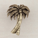 Acorn DQ1GP Palm Tree Cabinet Knob, 1-7/8" x 1-1/2"