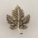 Acorn DQ4PP Leaf Cabinet Knob, 1-3/4" x 1-3/8"