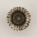 Acorn DQ8AP Sunflower Cabinet Knob, 1-3/8" x 1-3/8"