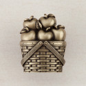 Acorn DQAGP Apple Basket Cabinet Knob, 1-1/2" x 1-1/4"