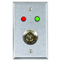 Alarm Controls RP-50 Remote Wall Plate with Red & Green LEDs