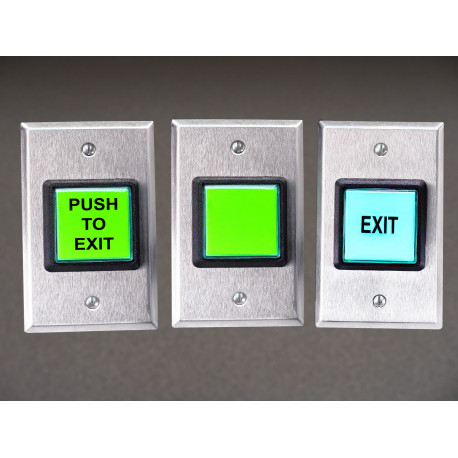Dortronics 5215 Series Exit Push Buttons