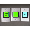 Dortronics 5215-SPBxE1 Series Exit Push Button