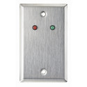 Alarm Controls RP-09 Remote Wall Plate, Red & Green LEDs