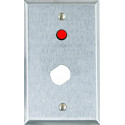 Alarm Controls RP-08 Remote Wall Plate, Red LED