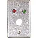 Alarm Controls RP-06 Remote Wall Plate, Red & Green LEDs
