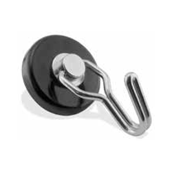 Magnet Source MHHH07580BX Magnetic Neodymium Rotating Hook, includes non-scratch liner
