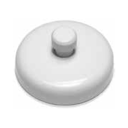 Magnet Source MHHWP14 White Ceramic Magnetic Base w/ Keyhole Knob
