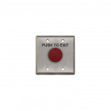 Camden CM-400W Series Mushroom Push Button W/ Stainless Steel Double Gang Faceplate
