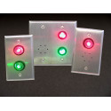 Dortronics N7201xL1R-HxCSxCSxCSWxCSW-AxT25xP25XE6SETUP Series Single Hi-Intensity LED Indicator