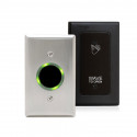 Camden CM-330/42SWRX90 Battery Powered Wireless Active Infrared Hands-Free Switch w/ Stainless Steel Faceplate