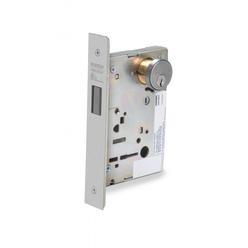 Sargent 8200 Mortise Lock w/ Behavioral Health Trim (BHW), FinishSatin