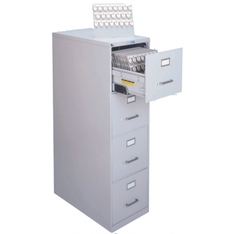 Lund Deluxe 1400 Line Four Drawer Key Cabinets, with Two Tag System