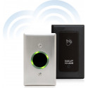 Camden CM-332/40NRX90 Battery Powered Wireless Active Infrared Hands-Free Switch w/ Stainless Steel Faceplate