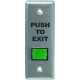 Camden CM-310GPTE/RPTE/EE 'Push To Exit' Rectangular Illuminated Switch Narrow Faceplate SPDT Momentary