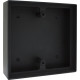 Camden CM-43LP Double Gang/Square Mounting Box, Flame/Impact Resistant Black Plymer (ABS) 5" X 5" X 13/8"
