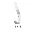 Cal-Royal CH14 Coat and Hat Hook, Finish-Satin Stainless Steel
