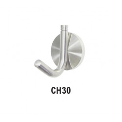 Cal-Royal CH30 Coat Hook, Finish-Satin Stainless Steel