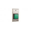 Alarm Contorls TS Request to Exit Station, 2"Square Green IIIuminated Push Button