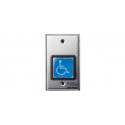 Alarm Contorls TS Request to Exit Station, 2"Square Blue IIIuminated Push Button