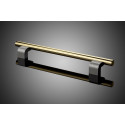 Forms+Surfaces DP6121-12-US32-BLACK-C3 Configurable Door Pull with Offset Standoff