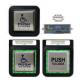 Camden CX-WC13XFM/SM Restroom Control Kit, Aura Illuminated Push Plate Switch System